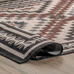 NuLOOM Leighton Machine Washable Southwestern Medallion Area Rug -Adesso Store GUEST e2ce2eda 963b 4433 a14a dabca283f171
