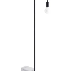 Lilias Floor Lamp (Includes LED Light Bulb) Black - ZM Home