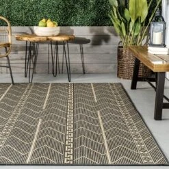 NuLOOM Ivonne Chevron Indoor/Outdoor Patio Area Rug -Adesso Store GUEST e4d4aa37 c086 4566 a5b8 98bbdac0fb85