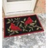 Plow & Hearth Indoor/Outdoor Cardinal Accent Rug