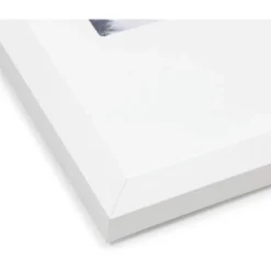 Wood Sonogram Picture Photo Frame For 3 Ultrasound Keepsake 2.5"x3.75" Photo Tabletop / Wall, White 17"x7.5"x0.5" -Adesso Store GUEST ea7eb816 a3bf 460e 8e15 3e08e3d2c573