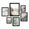 (Set Of 6) Framed Prints Gallery Wall Art Set California Coast By Sisi And Seb - Americanflat