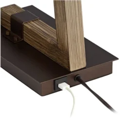 Franklin Iron Works Tribeca Rustic Farmhouse Table Lamp 25" High Metal With USB Charging Port Light Mica Drum Shade For Bedroom Living Room Bedside 12 Franklin Iron Works Tribeca Rustic Farmhouse Table Lamp 25" High Metal With USB Charging Port Light Mica Drum Shade For Bedroom Living Room Bedside -Adesso Store GUEST ee917269 1272 4b93 b3ea 8795bb1a77cb