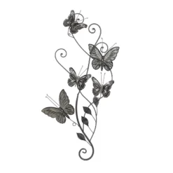 29" X 15" Iron Eclectic Butterfly Wall Décor - Olivia & May -Adesso Store GUEST ef7abef6 432b 43cc 8879 e17551fad0b1
