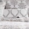Filigree Floral Scroll Stitch Decorative Pillow - Levtex Home