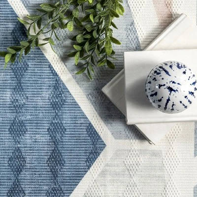 NuLOOM Juli Mosaic Geometric Machine Washable Area Rug 5 NuLOOM Juli Mosaic Geometric Machine Washable Area Rug - Image 5