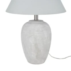 23" Unglazed Ceramic Jar Table Lamp - Nourison -Adesso Store GUEST f439c3e6 bace 4227 b6ea 14d104861927