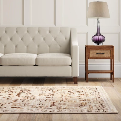 30" Retro Glass Table Lamp With 3-way Switch Purple - Ore International 2 30" Retro Glass Table Lamp With 3-way Switch Purple - Ore International - Image 2