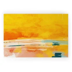 Lunetricotee Sunny Landscape Looped Vinyl Welcome Mat - Society6 -Adesso Store GUEST f9c30e53 036e 4dcf 9c76 7dde1af0c878