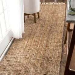 Hand Woven Raleigh White Rug - NuLOOM