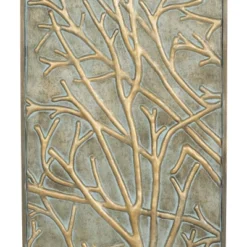Metal Tree Wall Decor With Embossed Design Set Of 4 Brown - Olivia & May -Adesso Store GUEST fcfe45a3 3d5b 449e 858a dcb209b1713f